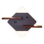 Накладной светильник Ambrella Wall FW101 Цвет арматуры коричневый Цвет плафонов белый от ImperiumLoft