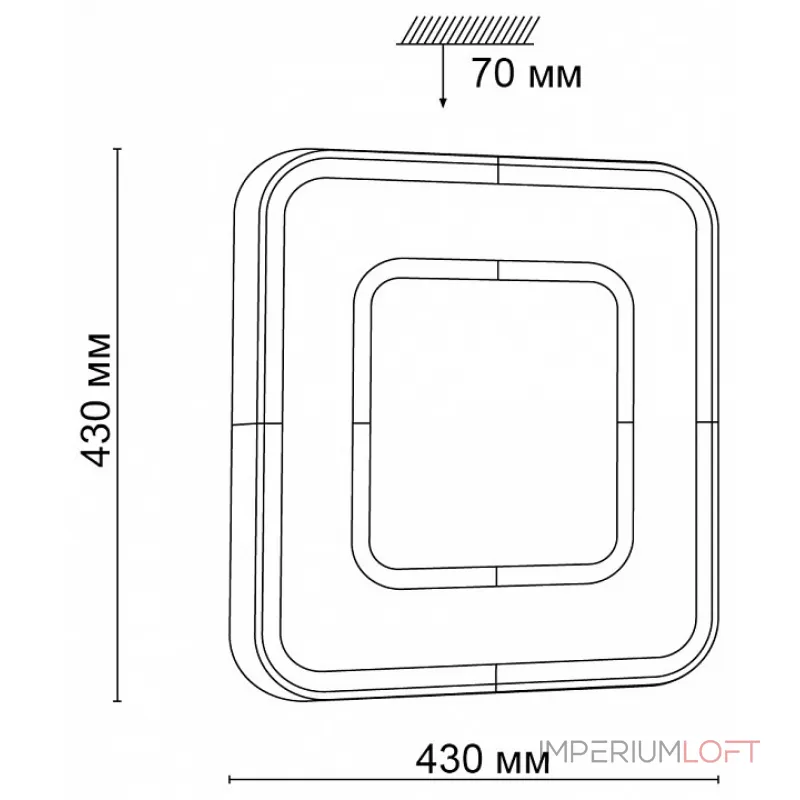 Потолочный светильник Sonex Arti 3047/DL 