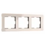 Рамка на 3 поста Werkel Acrylic айвори W0032743 от ImperiumLoft