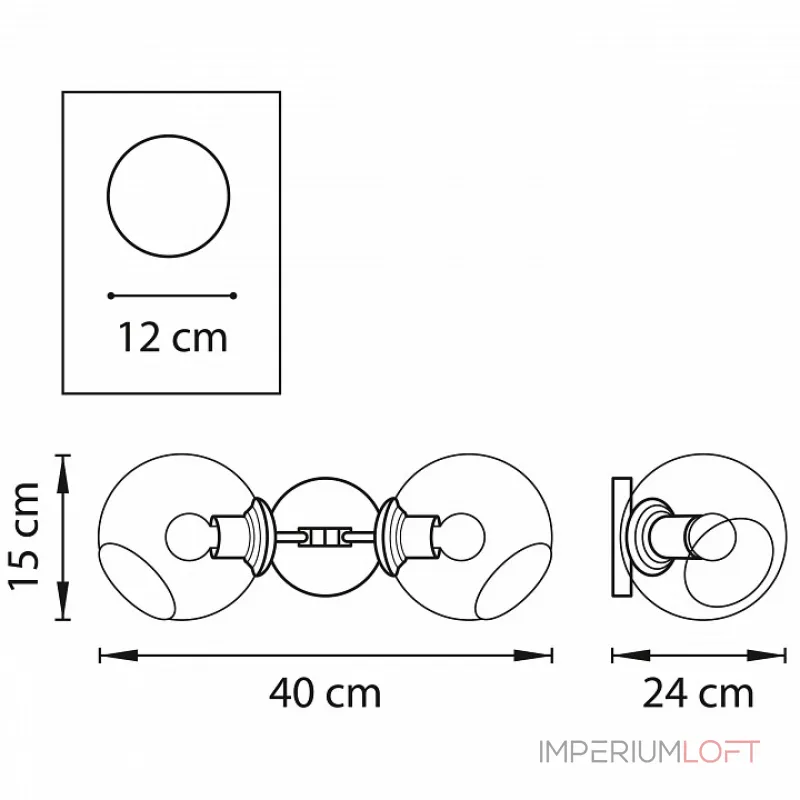 Бра Lightstar Beta 785623 от ImperiumLoft