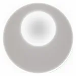 Накладной светильник Mantra Krater 6456 Цвет арматуры белый Цвет плафонов белый от ImperiumLoft