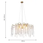 Подвесная люстра Favourite Liana 4134-9P от ImperiumLoft