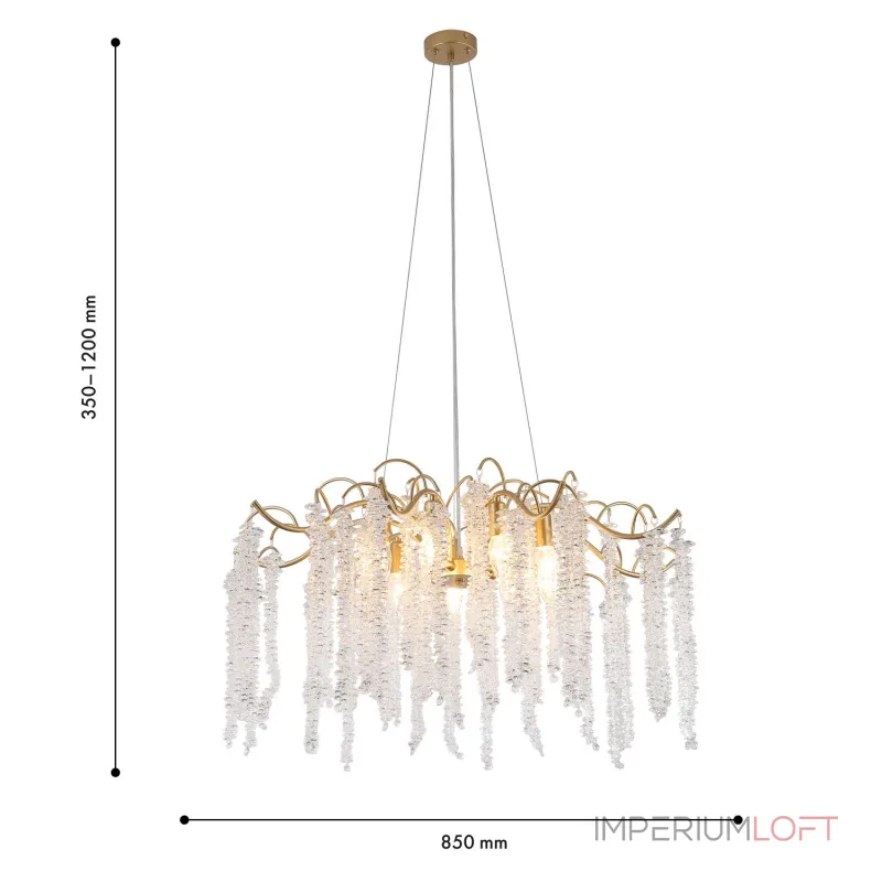 Подвесная люстра Favourite Liana 4134-9P от ImperiumLoft