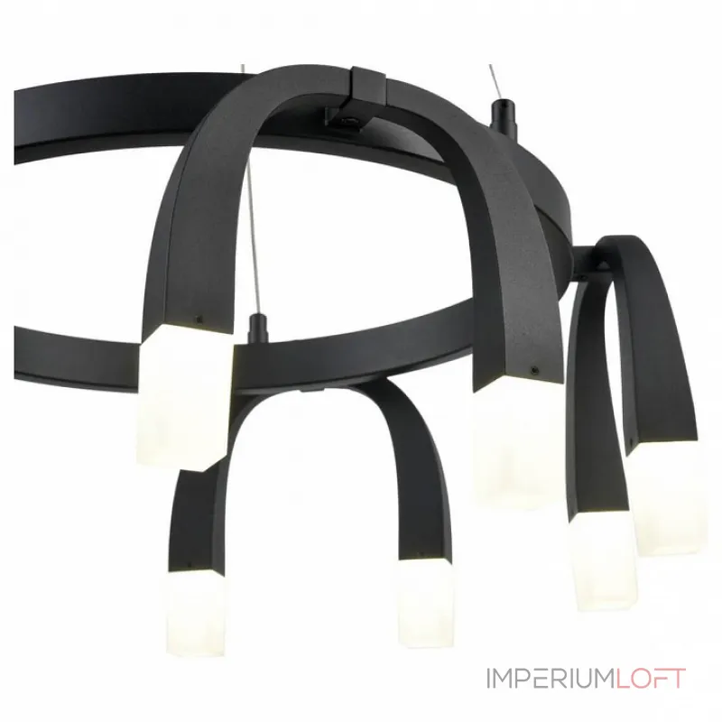 Подвесная люстра Vele Luce Negro 742 VL7102P10 Подвесная люстра Vele Luce Negro 742 VL7102P10