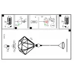 Подвесной светильник Eglo ПРОМО Tarbes 94194 