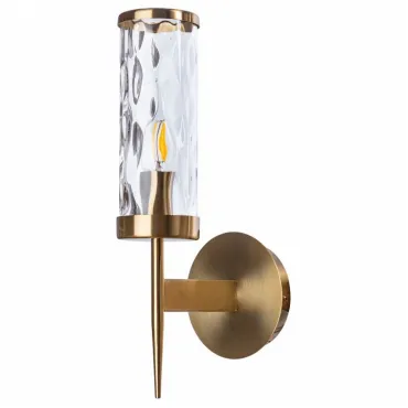 Бра Divinare Sham 4505/17 AP-1 Цвет арматуры латунь Цвет плафонов прозрачный Бра Divinare Sham 4505/17 AP-1 Цвет арматуры латунь Цвет плафонов прозрачный