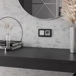 Выключатель сенсорый одноклавишный с подсветкой и функцией Wi-Fi, без рамки Werkel Серебряный W4510606 от ImperiumLoft