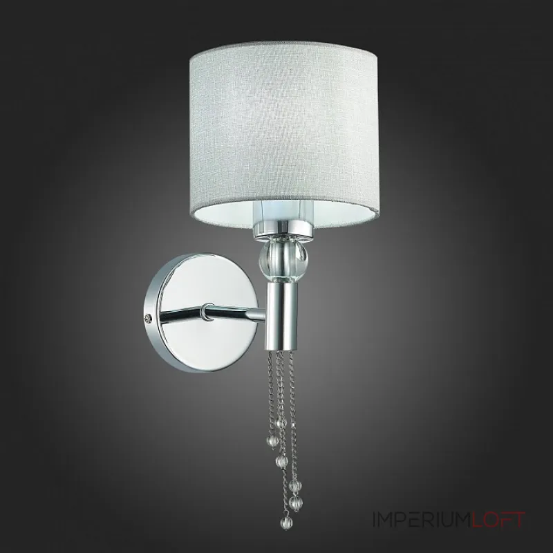 Бра EVOLUCE Primma SLE105171-01 Цвет плафонов серый Цвет арматуры хром от ImperiumLoft