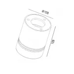 Накладной светильник Donolux DL18484 DL18484/WW-White R от ImperiumLoft