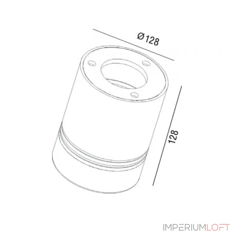 Накладной светильник Donolux DL18484 DL18484/WW-White R от ImperiumLoft Накладной светильник Donolux DL18484 DL18484/WW-White R от ImperiumLoft
