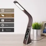 Настольная лампа офисная Elektrostandard Elara a037504 Цвет плафонов коричневый Цвет арматуры коричневый от ImperiumLoft