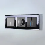 Рамка на 3 поста Werkel Diamant (черный) W0031208 от ImperiumLoft