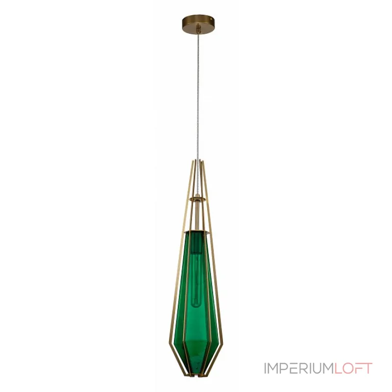 Подвесной светильник Indigo Vista 11012/A/1P Green от ImperiumLoft