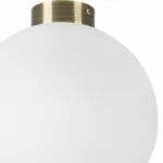Накладной светильник Lightstar Globo 812031 Цвет арматуры коричневый Цвет плафонов белый от ImperiumLoft