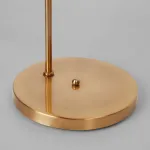 Торшер Eurosvet Frost 01083/1 латунь Цвет плафонов белый Цвет арматуры латунь от ImperiumLoft