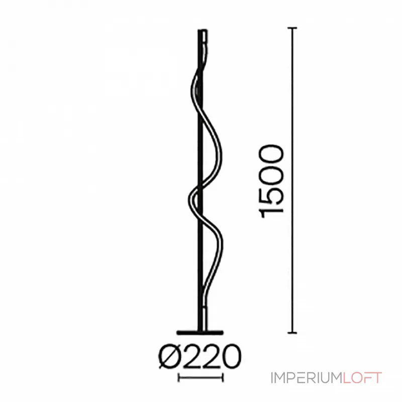 Торшер Maytoni Tau MOD166FL-L15B3K от ImperiumLoft Торшер Maytoni Tau MOD166FL-L15B3K от ImperiumLoft
