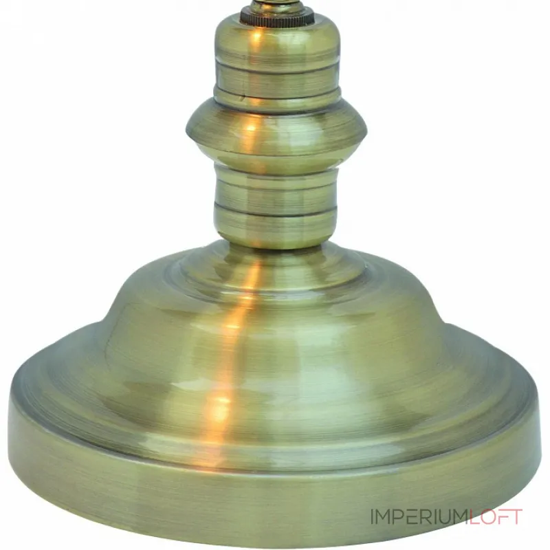 Настольная лампа офисная Arte Lamp Banker A2493LT-1AB Цвет арматуры бронза Цвет плафонов белый от ImperiumLoft