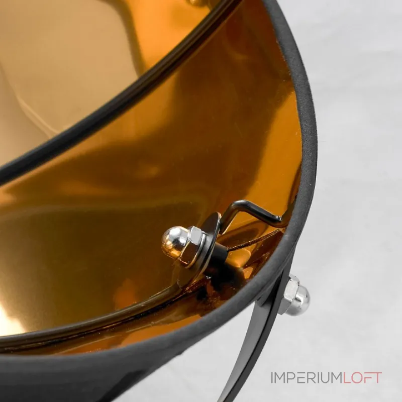 Торшер LGO Klamath GRLSP-0556 Цвет арматуры черный Цвет плафонов золото от ImperiumLoft