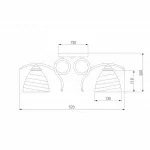 Потолочная люстра 30121/5
