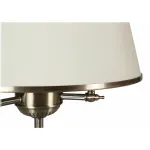 Настольная лампа декоративная Arte Lamp Alice A3579LT-3AB Цвет арматуры бронза Цвет плафонов кремовый от ImperiumLoft