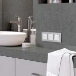 Рамка на 3 поста Werkel Platinum алюминий W0032606 от ImperiumLoft