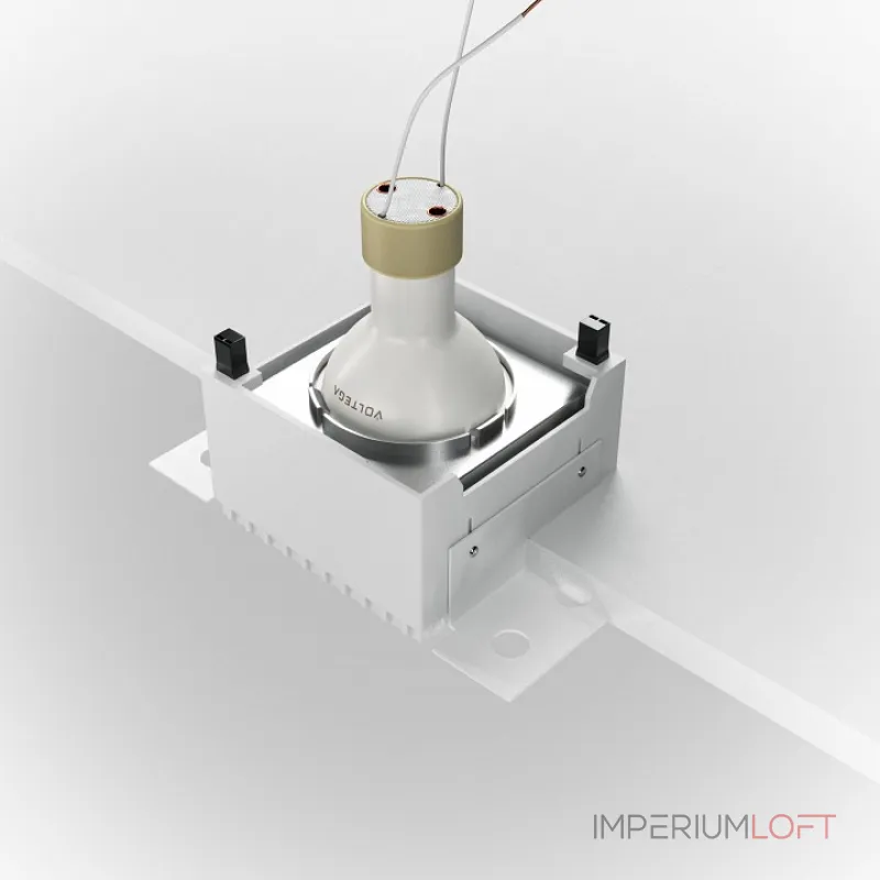 Встраиваемый светильник Maytoni Share DL051-01-GU10-SQ-WS от ImperiumLoft