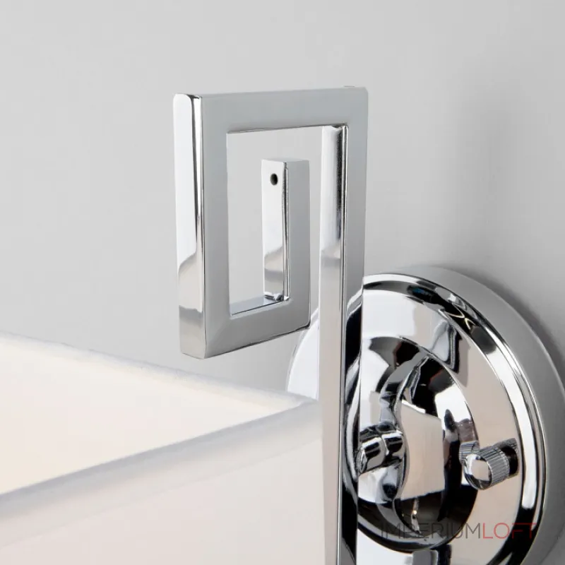 Бра Eurosvet Alma 60115/1 хром Цвет плафонов белый Цвет арматуры хром от ImperiumLoft