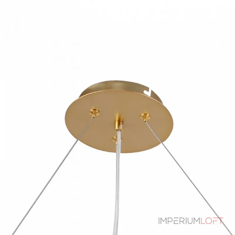 Подвесная люстра F-promo Multy Bliss 2772-12P Цвет арматуры золото Цвет плафонов белый от ImperiumLoft