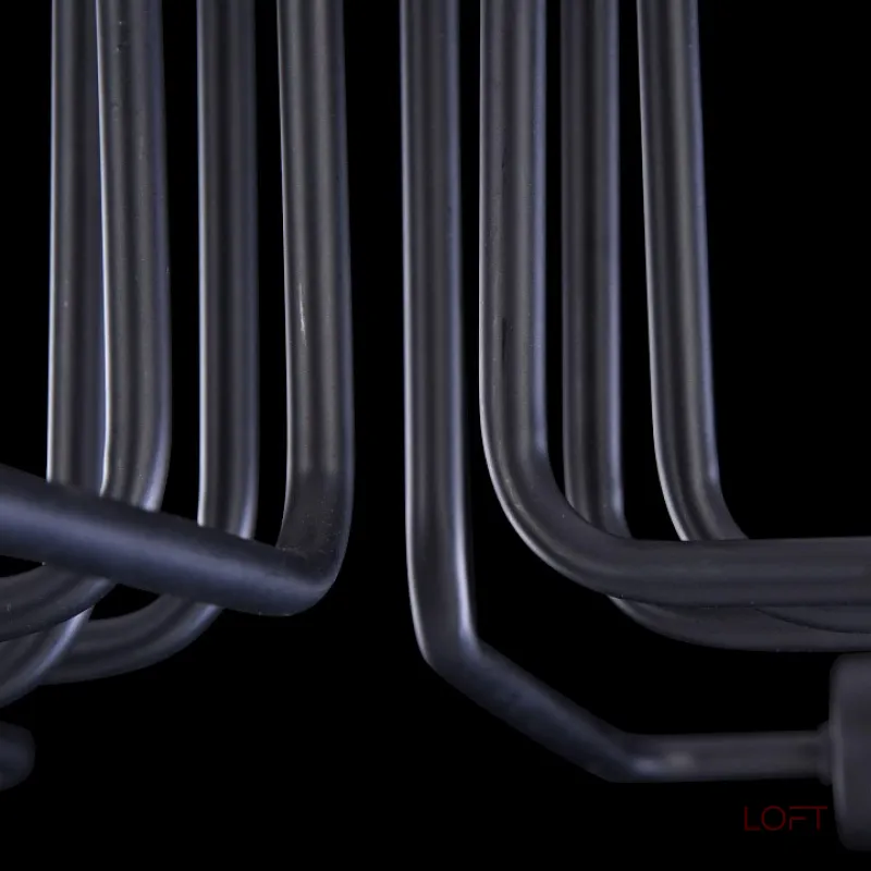 Люстра на штанге Maytoni Gilbert T532CL-08B Цвет арматуры черный от ImperiumLoft