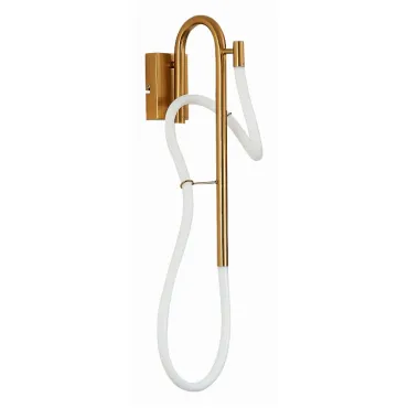 Бра ST-Luce Sagrato SL6102.301.16 Цвет арматуры желтый Цвет плафонов белый Бра ST-Luce Sagrato SL6102.301.16 Цвет арматуры желтый Цвет плафонов белый