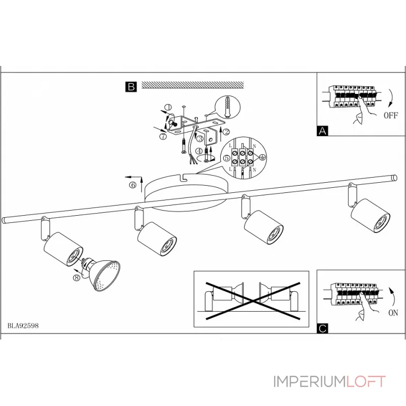 Спот Eglo ПРОМО Buzz-Led 92598 Цвет арматуры никель от ImperiumLoft Спот Eglo ПРОМО Buzz-Led 92598 Цвет арматуры никель от ImperiumLoft