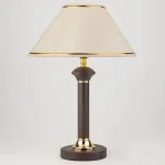 Настольная лампа декоративная Eurosvet Lorenzo 60019/1 венге от ImperiumLoft