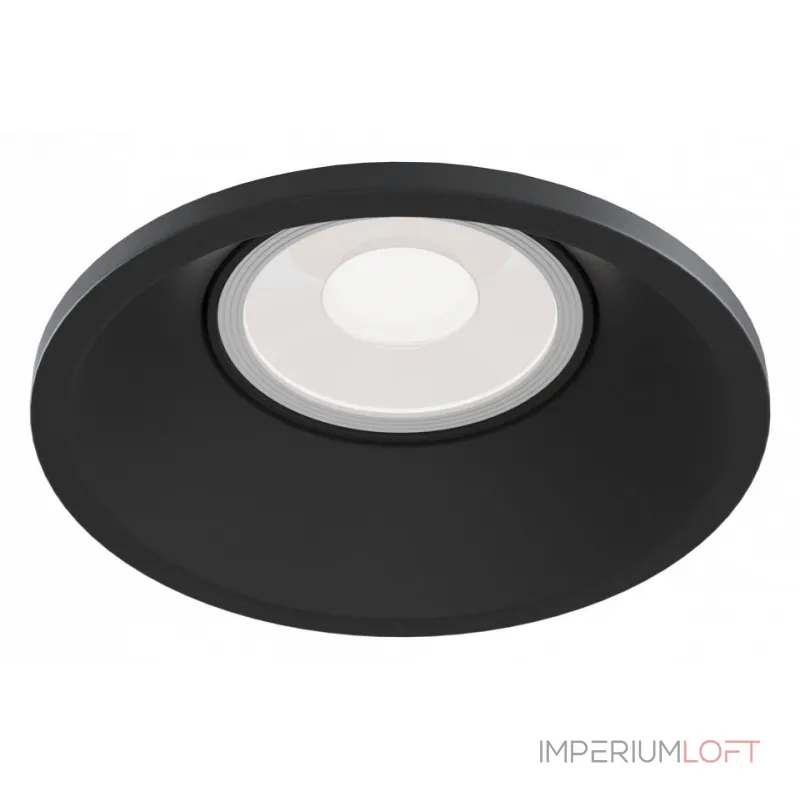 Встраиваемый светильник Maytoni Dot DL028-2-01B Цвет арматуры черный от ImperiumLoft