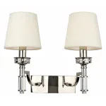 Бра Aployt Patricia APL.716.01.02 Цвет арматуры хром Цвет плафонов белый от ImperiumLoft