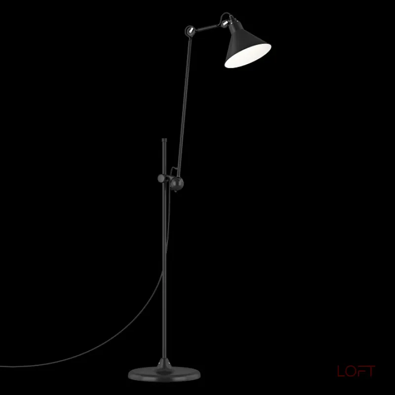 Торшер Lightstar Loft 765717 Цвет арматуры черный Цвет плафонов черный от ImperiumLoft