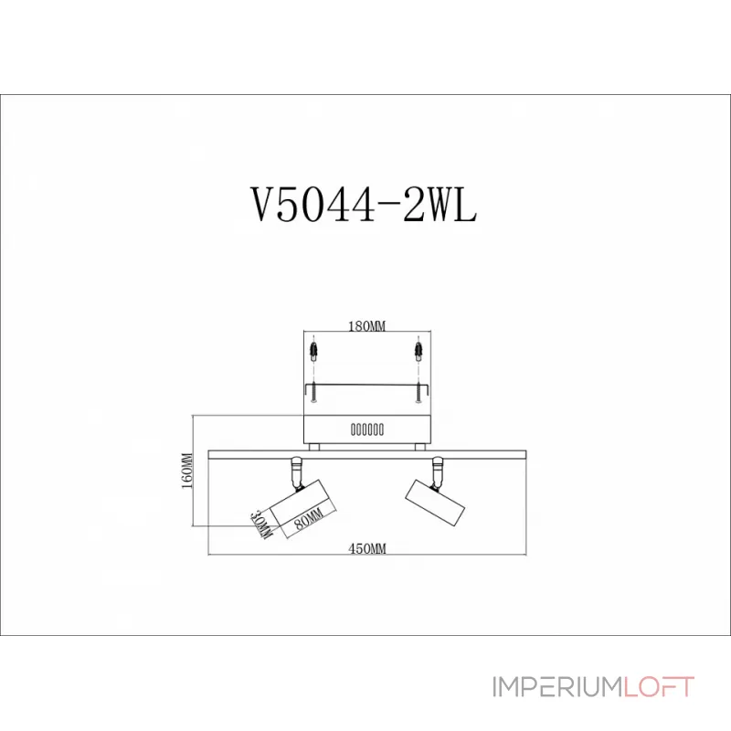 Спот Moderli Right V5044-2WL от ImperiumLoft