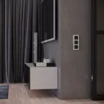 Рамка на 3 поста Werkel Platinum алюминий W0032606 от ImperiumLoft