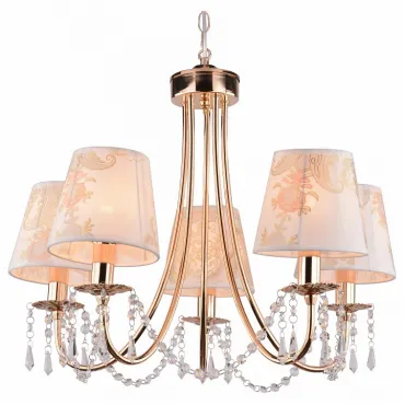 Подвесная люстра Arte Lamp Armonico A5008LM-5GO Подвесная люстра Arte Lamp Armonico A5008LM-5GO