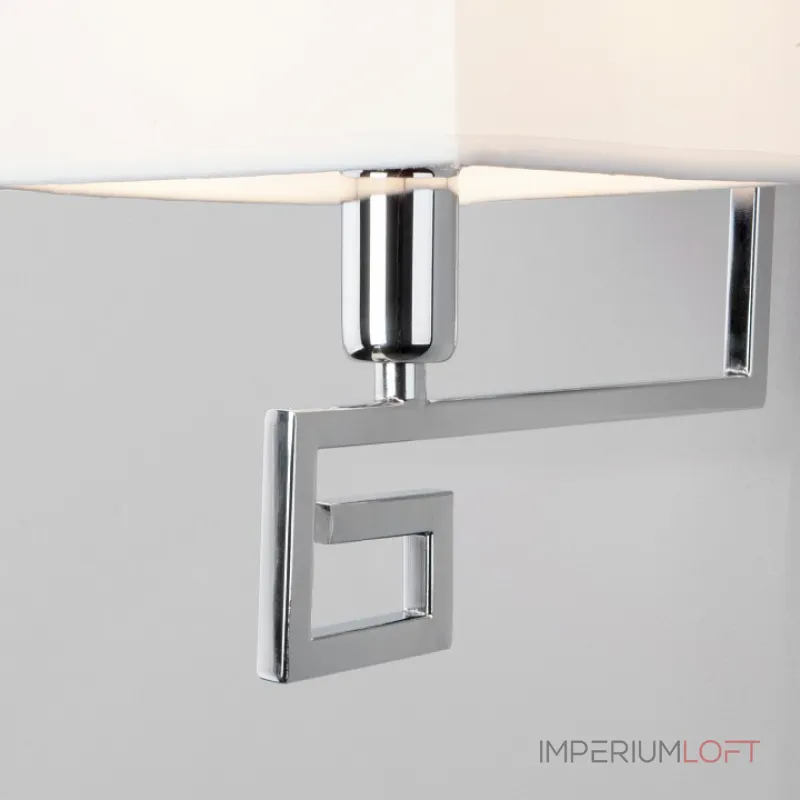 Бра Eurosvet Alma 60115/1 хром Цвет плафонов белый Цвет арматуры хром от ImperiumLoft