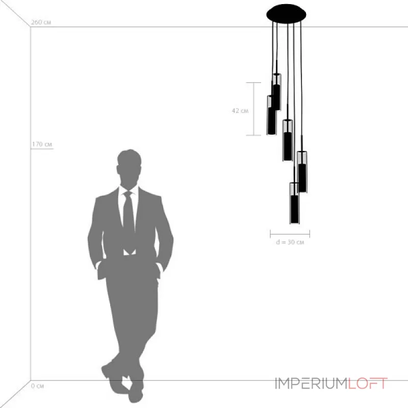 Подвесной светильник Lightstar Cilino 756056 Подвесной светильник Lightstar Cilino 756056