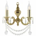 Бра Dio D’Arte Lodi Lodi E 2.1.2.600 G Цвет плафонов прозрачный Цвет арматуры золото от ImperiumLoft