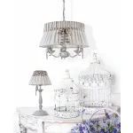 Настольная лампа декоративная Maytoni Bird ARM013-11-W Цвет арматуры белый Цвет плафонов белый от ImperiumLoft