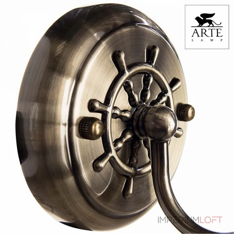 Бра Arte Lamp Capanna A4533AP-1AB Цвет арматуры бронза Цвет плафонов бронза от ImperiumLoft