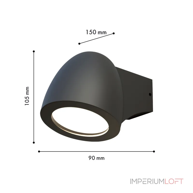 Настенный светильник Favourite Neg 4383-1W от ImperiumLoft Настенный светильник Favourite Neg 4383-1W от ImperiumLoft
