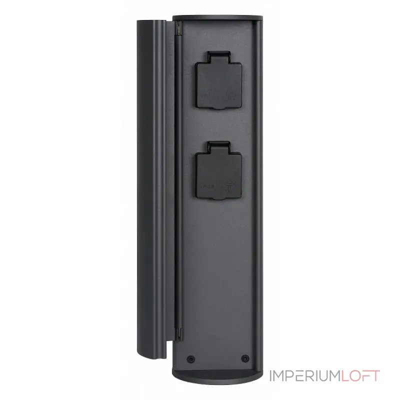 Блок розеток наземный Lucide Powerpoint 27849/02/29 Цвет арматуры серый от ImperiumLoft