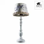 Настольная лампа декоративная Arte Lamp Fattoria A5290LT-1RI Цвет арматуры серый Цвет плафонов серый от ImperiumLoft