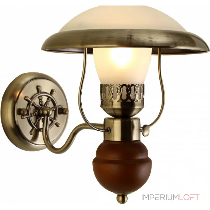 Бра Arte Lamp Capanna A4533AP-1AB Цвет арматуры бронза Цвет плафонов бронза от ImperiumLoft