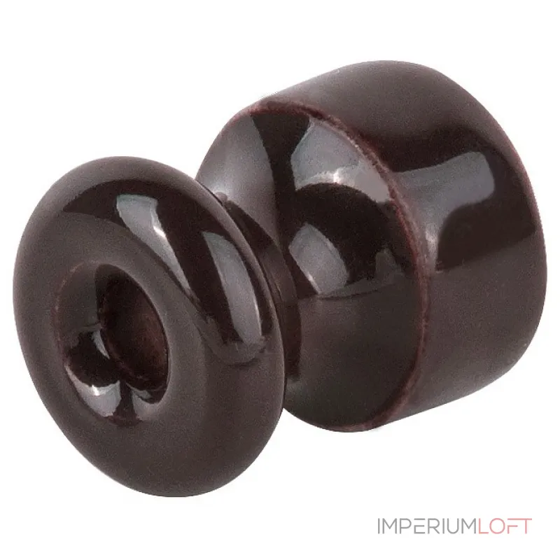Комплект из 100 изоляторов керамических Werkel коричневый Ретро W6431414 от ImperiumLoft Комплект из 100 изоляторов керамических Werkel коричневый Ретро W6431414 от ImperiumLoft