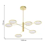 Люстра на штанге Favourite Imma 4374-6P