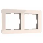 Рамка на 2 поста Werkel Acrylic айвори W0022743 от ImperiumLoft